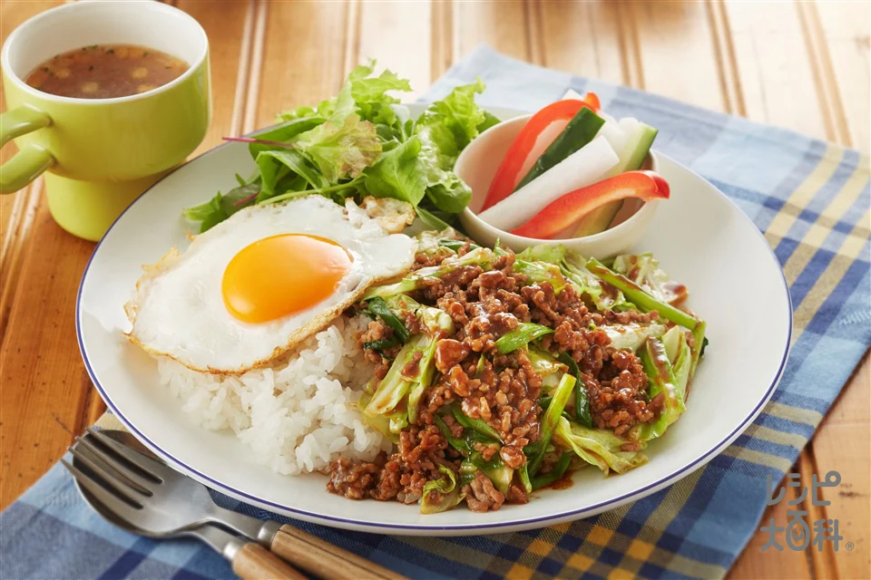 肉みそキャベツプレート