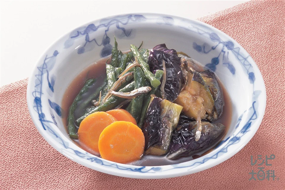 野菜の揚げ煮