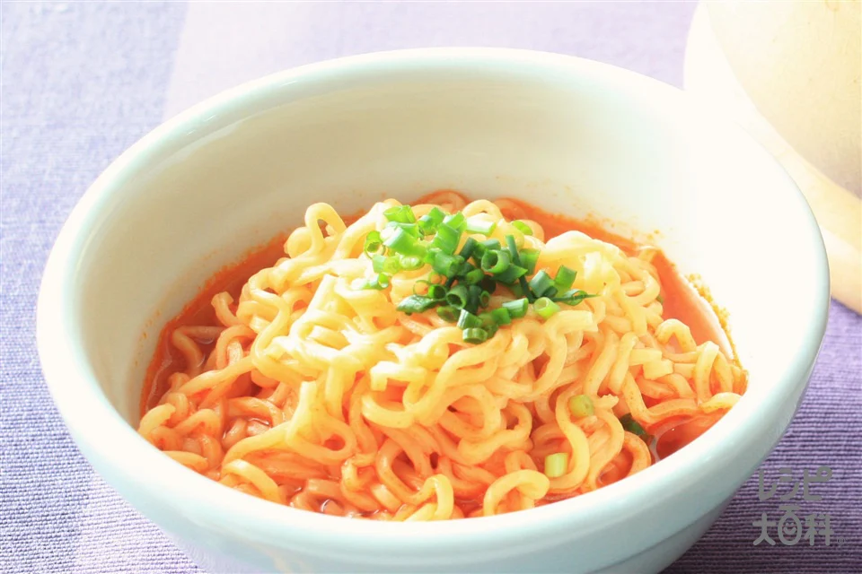 キムチ鍋のシメラーメン