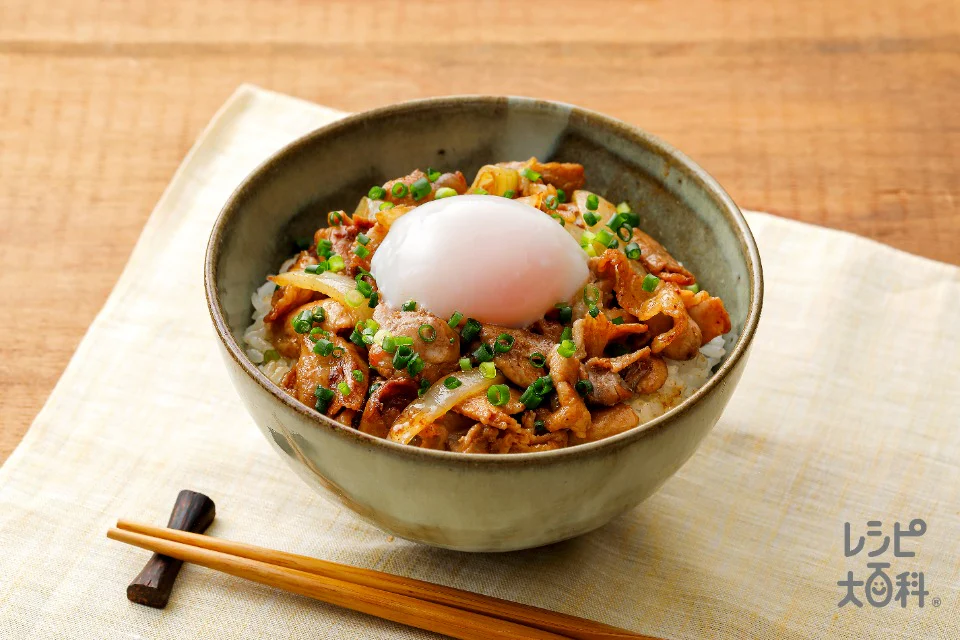 やみつきにんにく豚丼