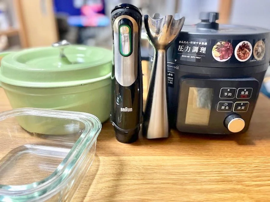 四種の神器が大活躍！技あり調理器具で時短でも「おいしい」を