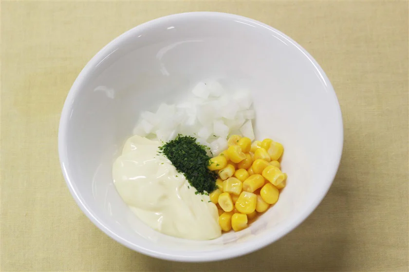 ちくわのマヨコーン焼きのつくり方_2_1