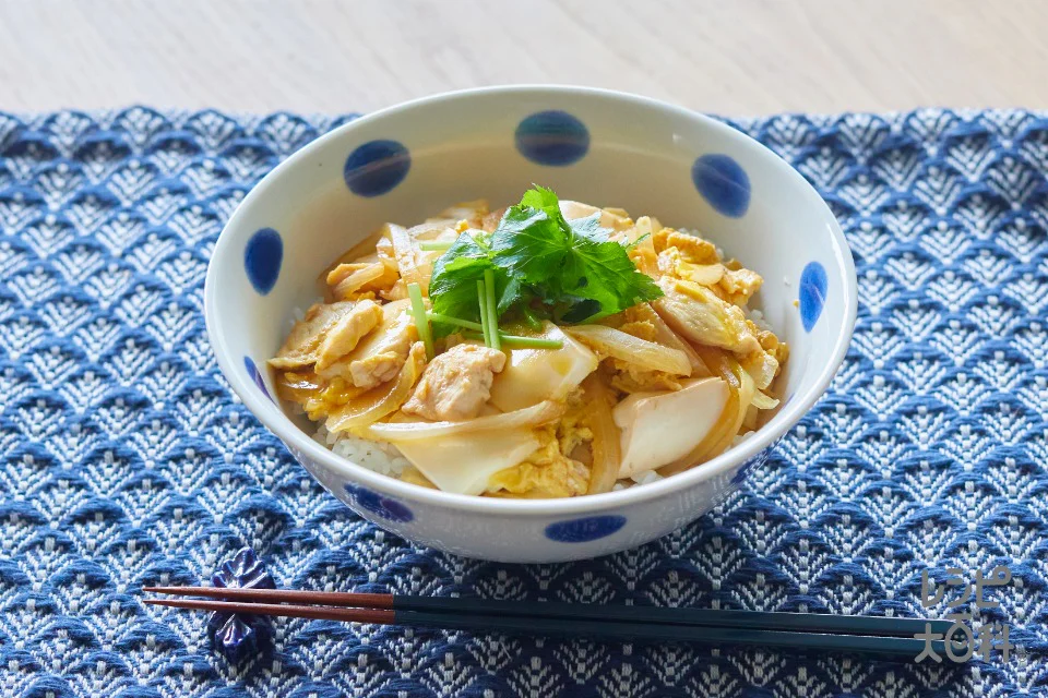 豆腐ふわふわ親子丼