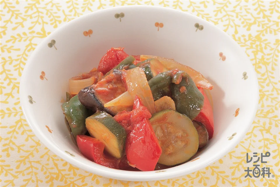 夏野菜のトマト煮