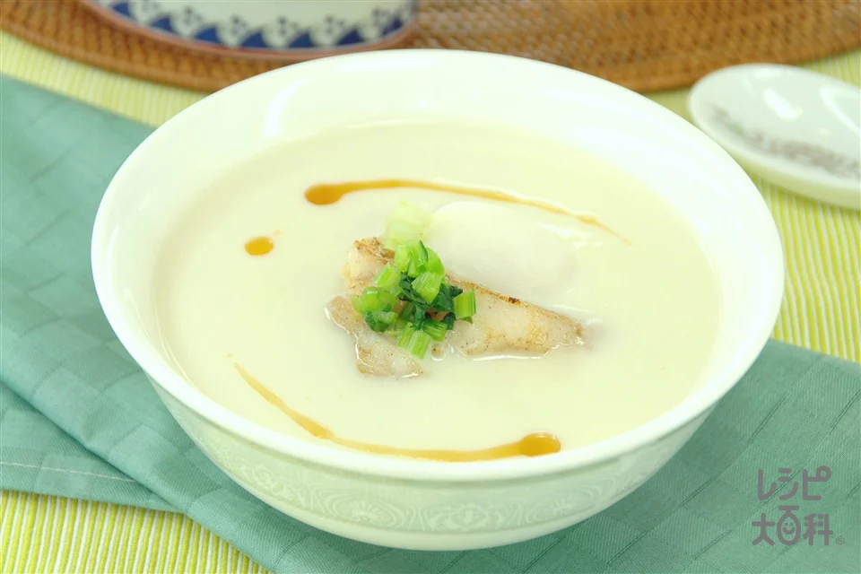 かぶと白身魚のとろとろスープ