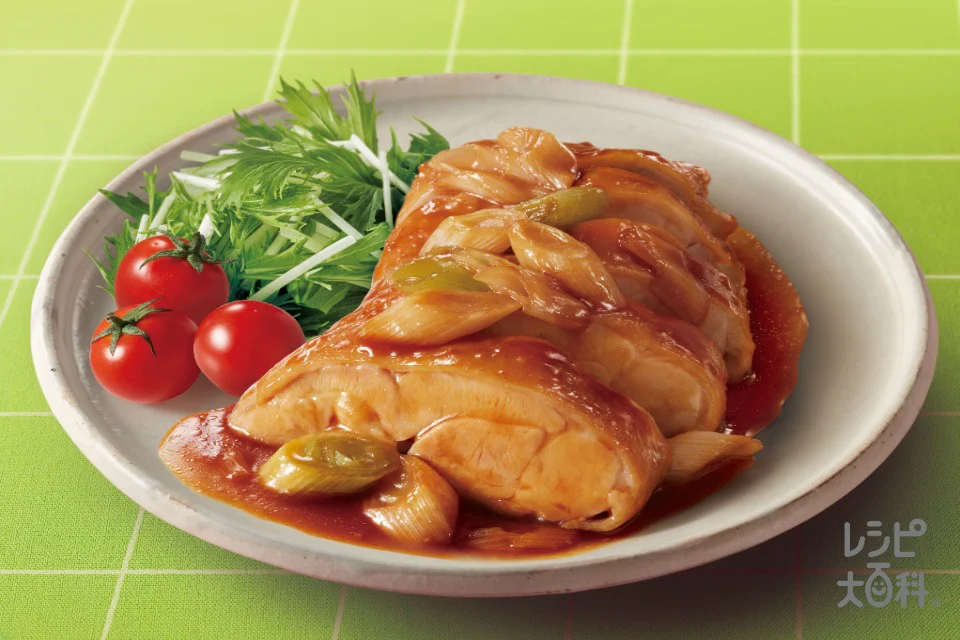 鶏とねぎの香ばし醤油