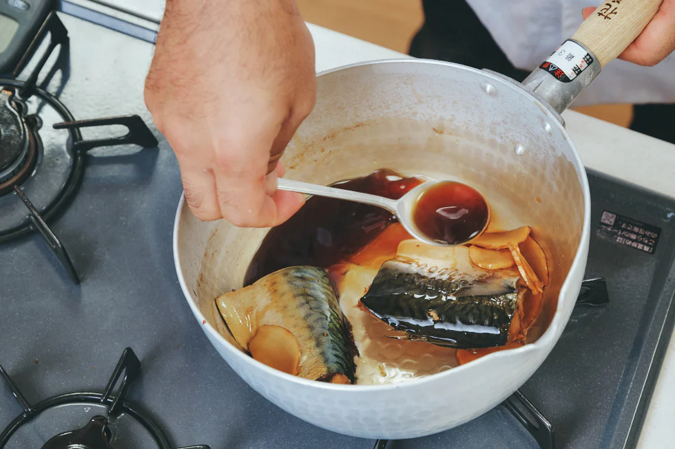 ここで味見をし、好みの濃さになるまで煮詰めましょう