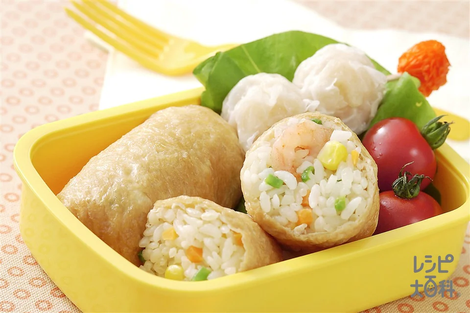 びっくり!ピラフいなり弁当