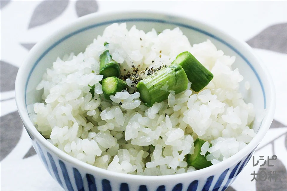 アスパラごはん