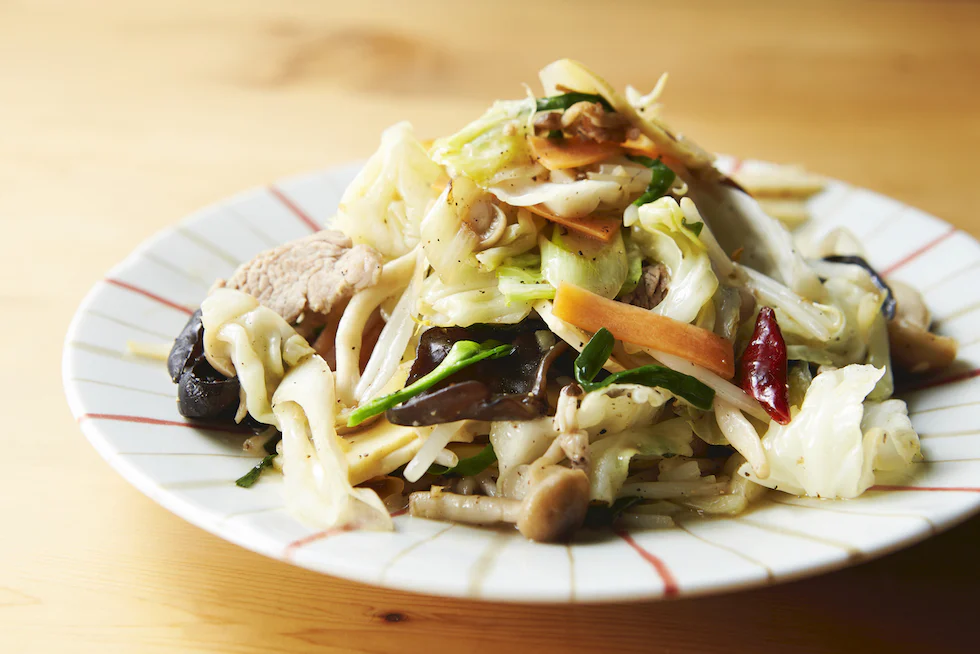 残りもので作った肉野菜炒めが“町中華”の味に!
