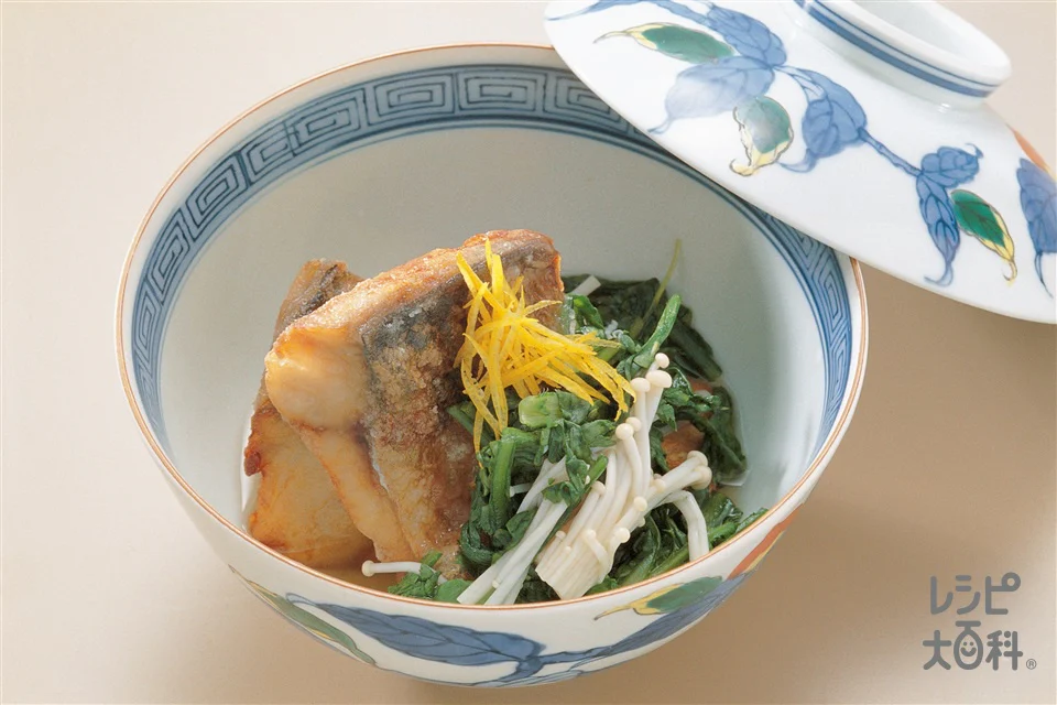 揚げさばの野菜あんかけ