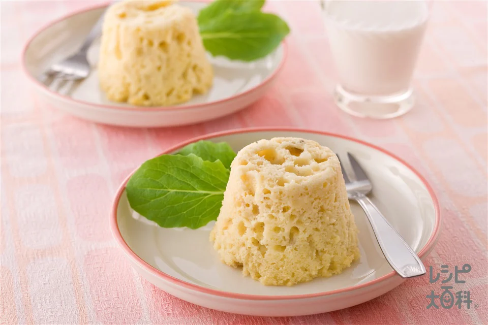 バナナ蒸しパン