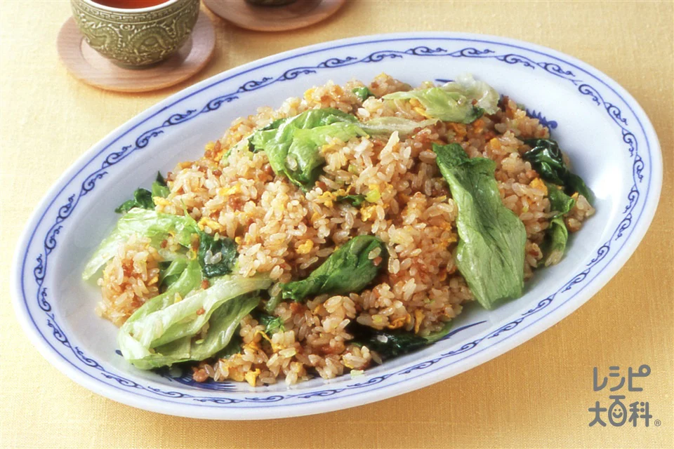レタスのシャキシャキチャーハン