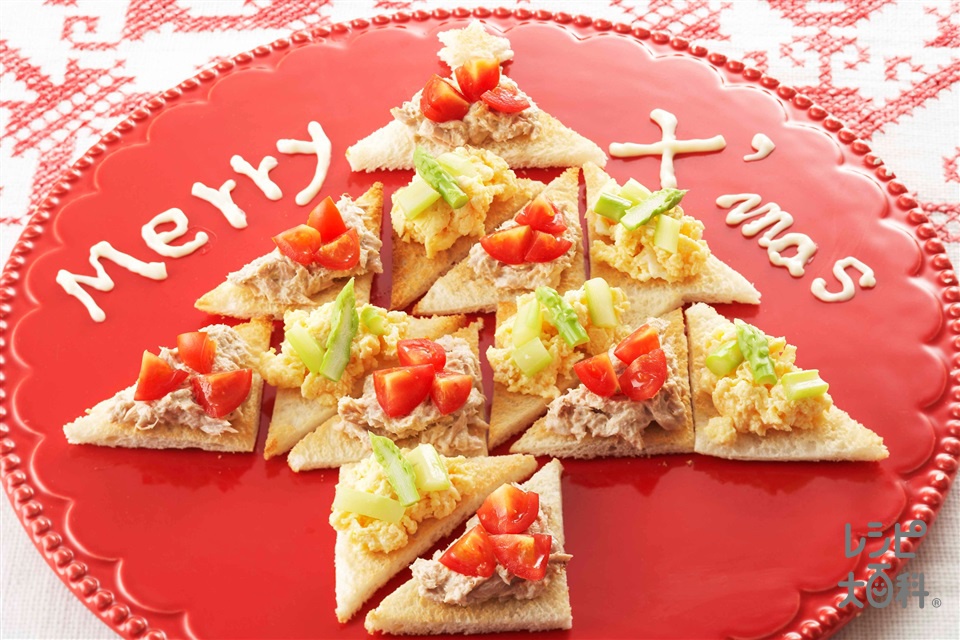 クリスマスカナッペ