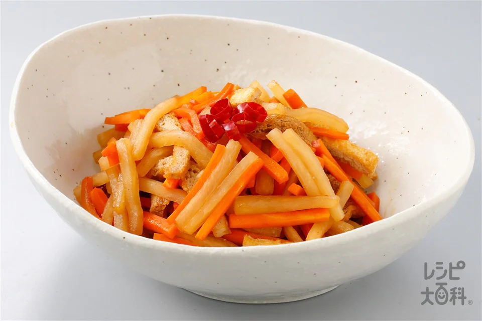 優しい味のきんぴら大根