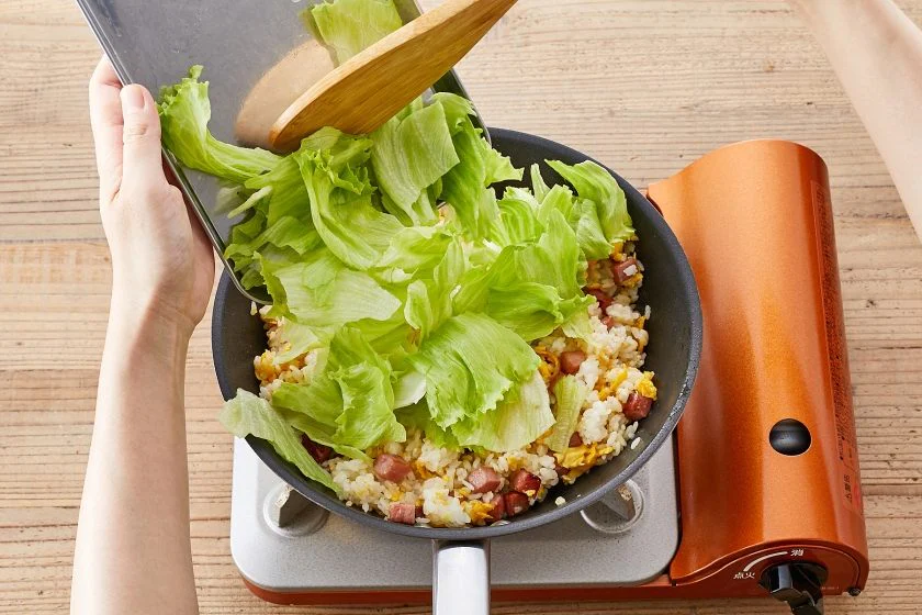 チャーシューレタス炒飯のつくり方_4_1