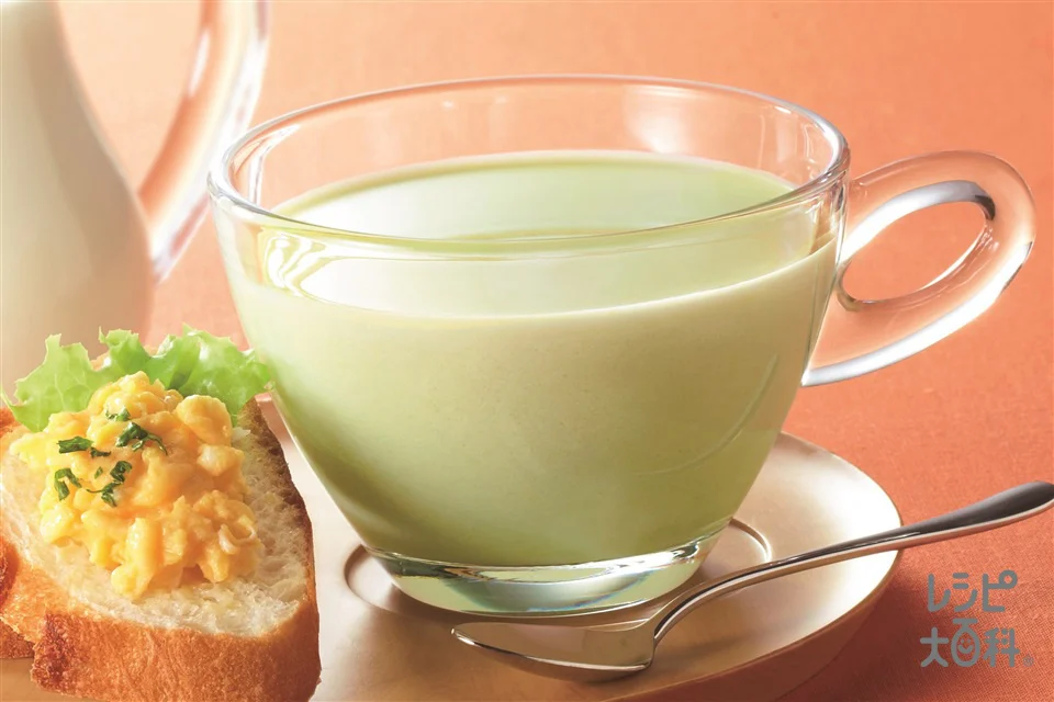 「クノール カップスープ」牛乳でつくる えだ豆のポタージュ