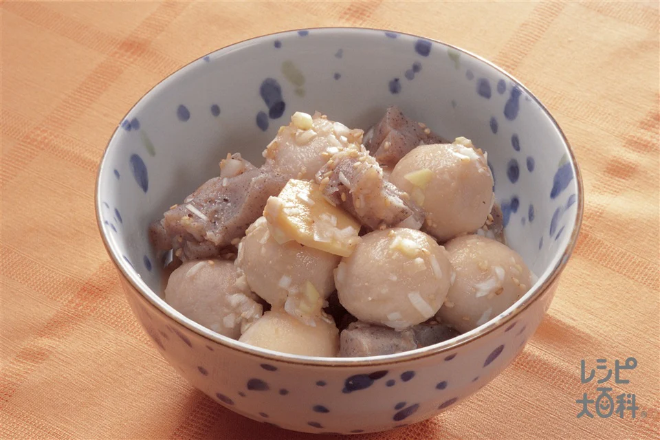 里いものねぎみそ煮