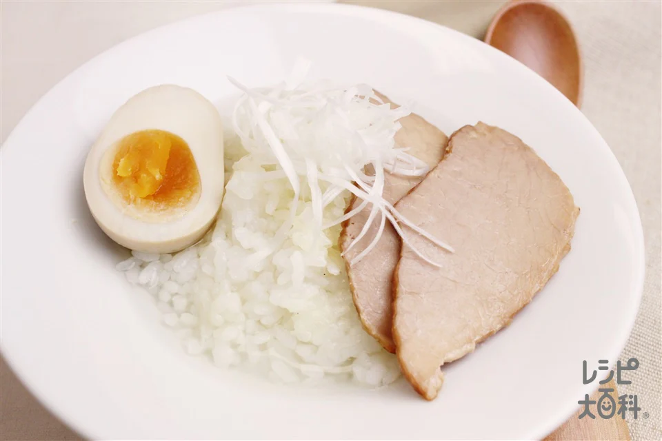 丸鶏がらラーメンスープかけごはん