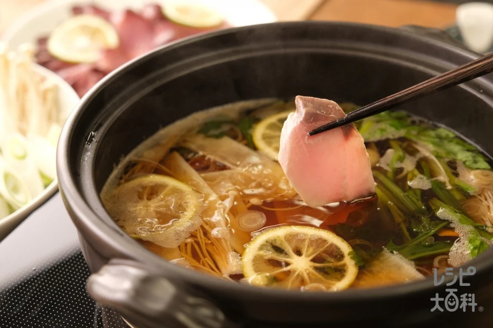 だし香るぶりしゃぶ