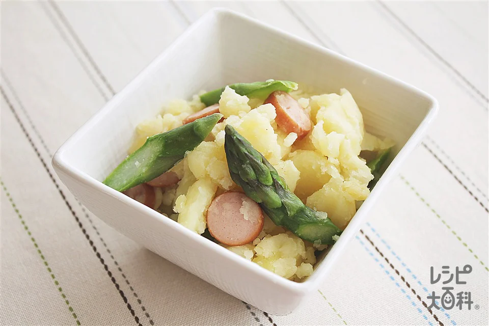 アスパラいっぱいの香味ポテトサラダ