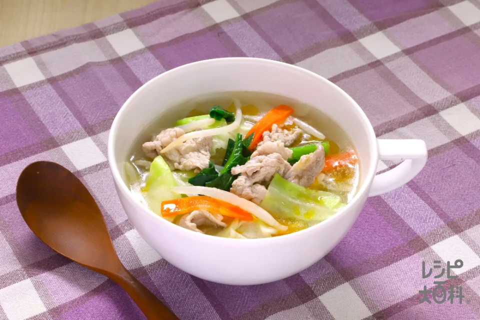 超簡単!満足おかずスープ