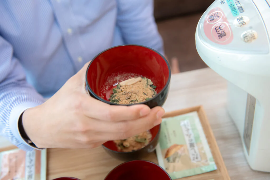 まるでつくりたて!粉末製法が生み出す、だしの香りと味わい