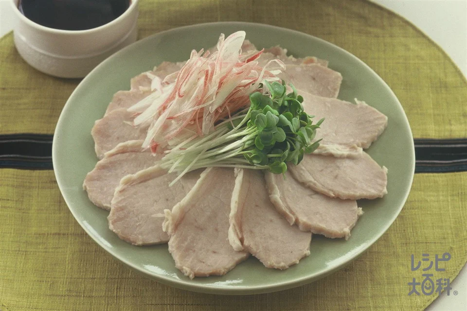 塩豚の野菜包み