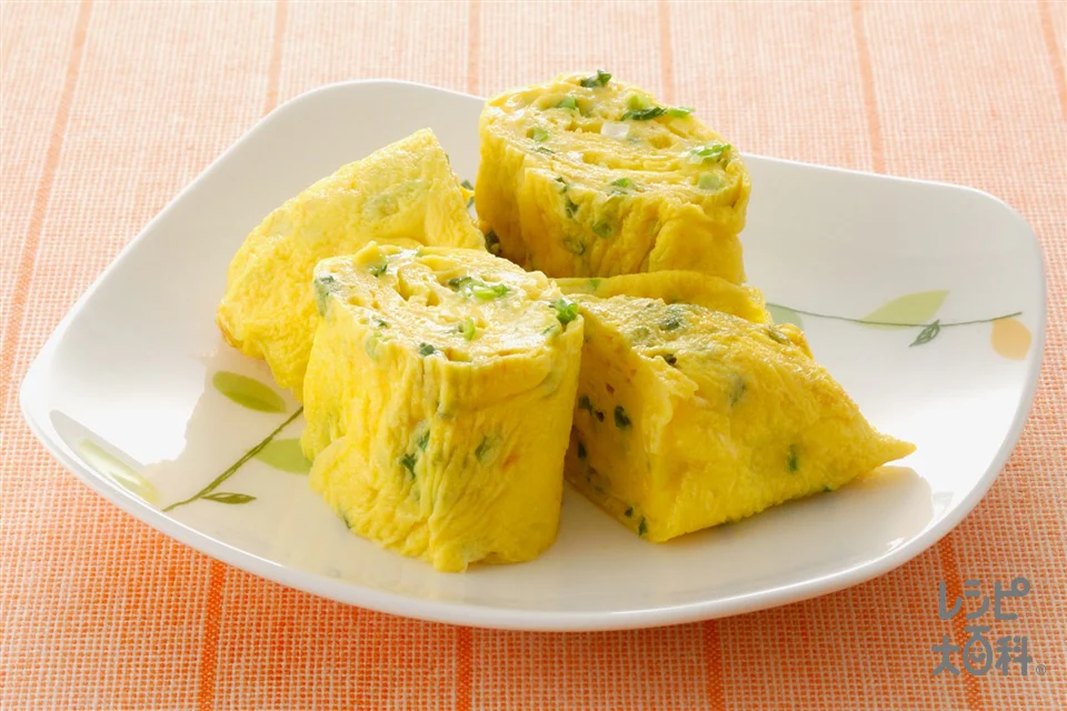 小ねぎ入りマヨ卵焼き