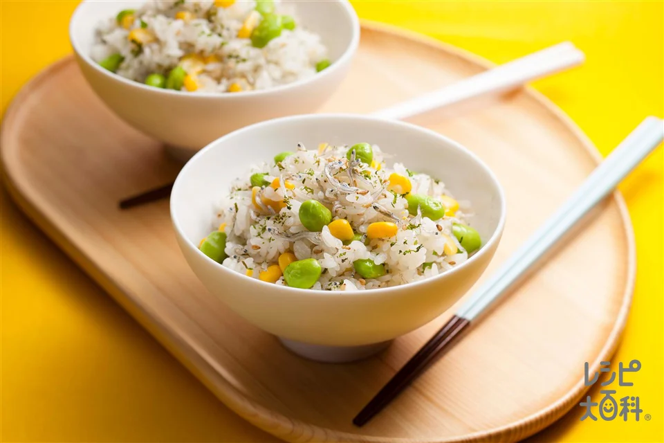 夏野菜の混ぜごはん