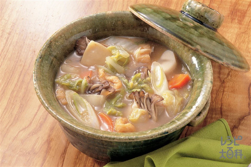 白菜のほうとう風煮