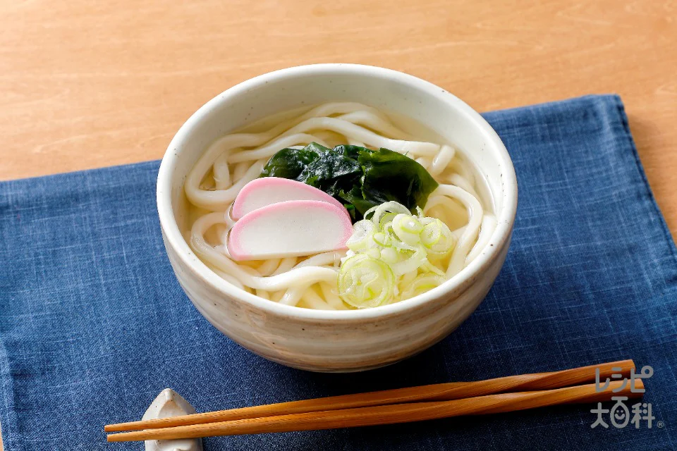 焼きあごだしのかけうどん
