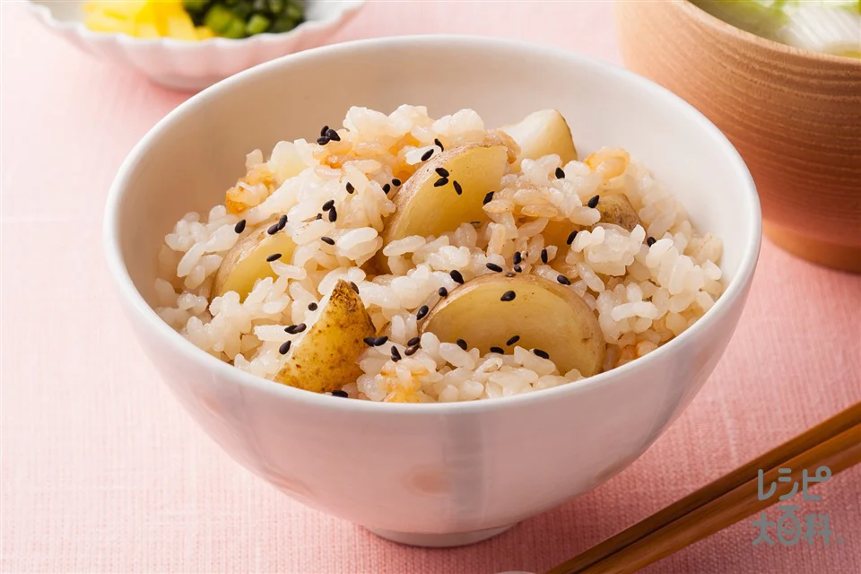 新じゃがご飯
