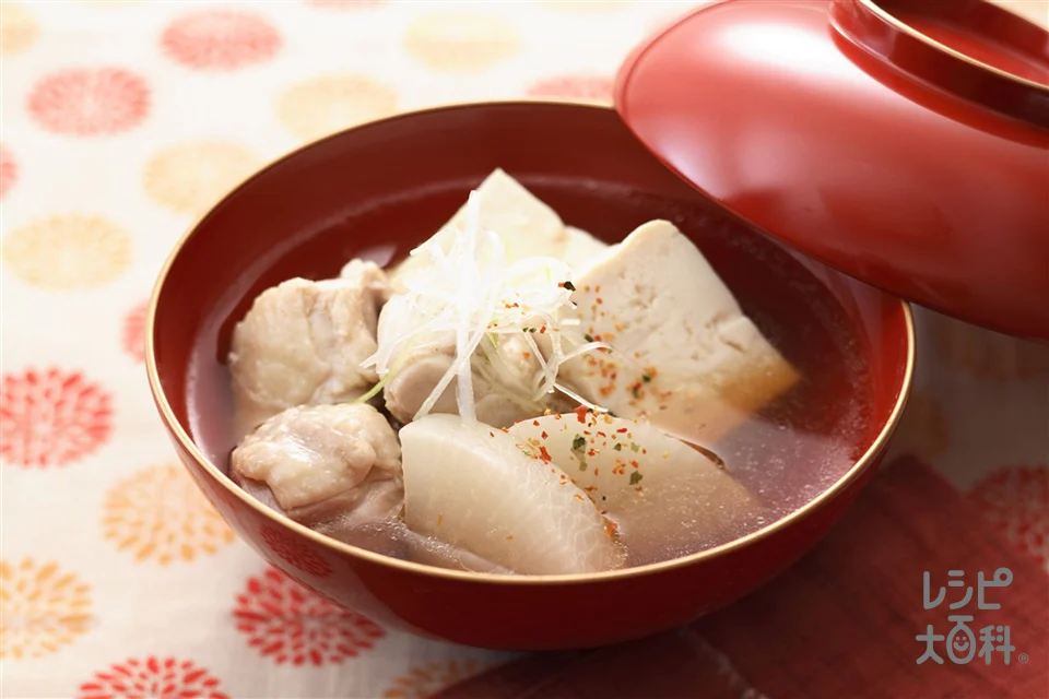 大根と鶏肉のだし煮