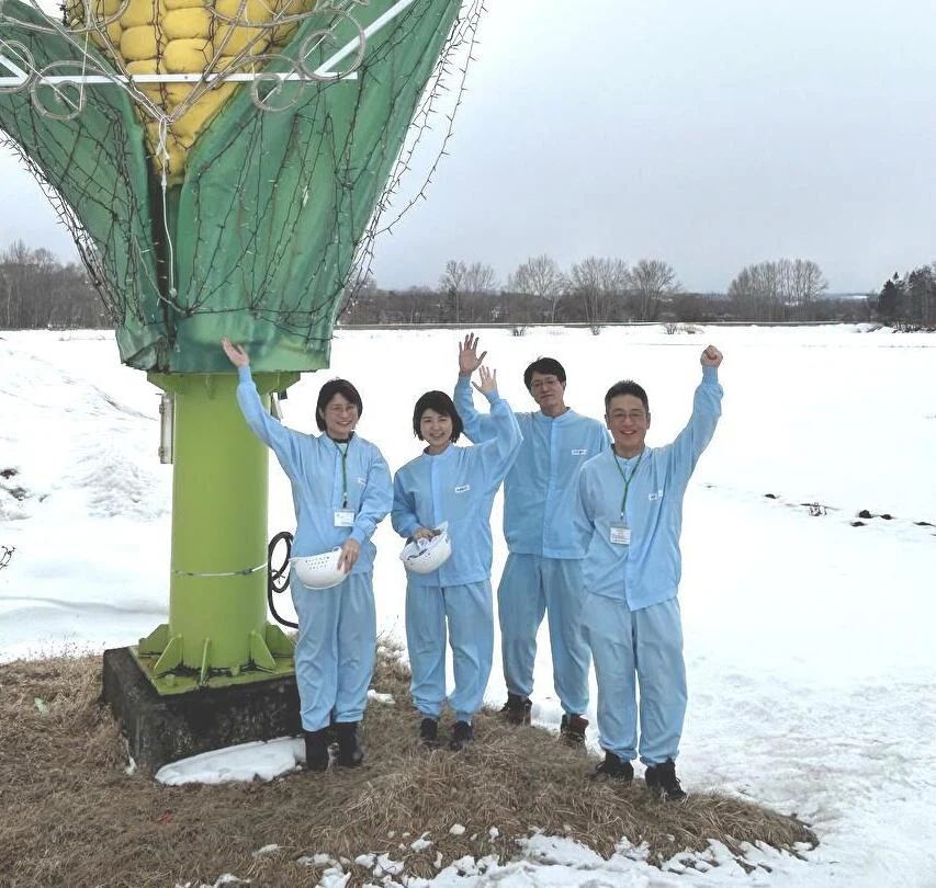 「パスタキューブ™」を生産する工場のみなさん