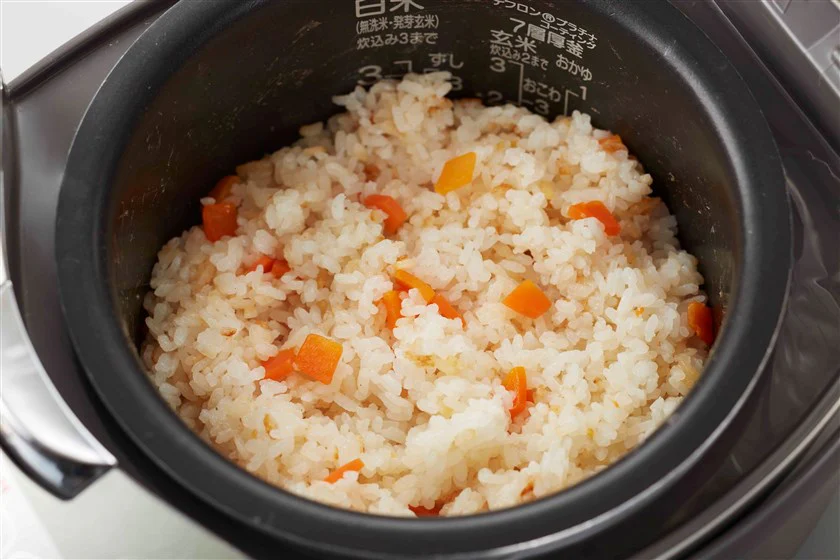 炊き込み帆立香味ご飯のつくり方_3_1