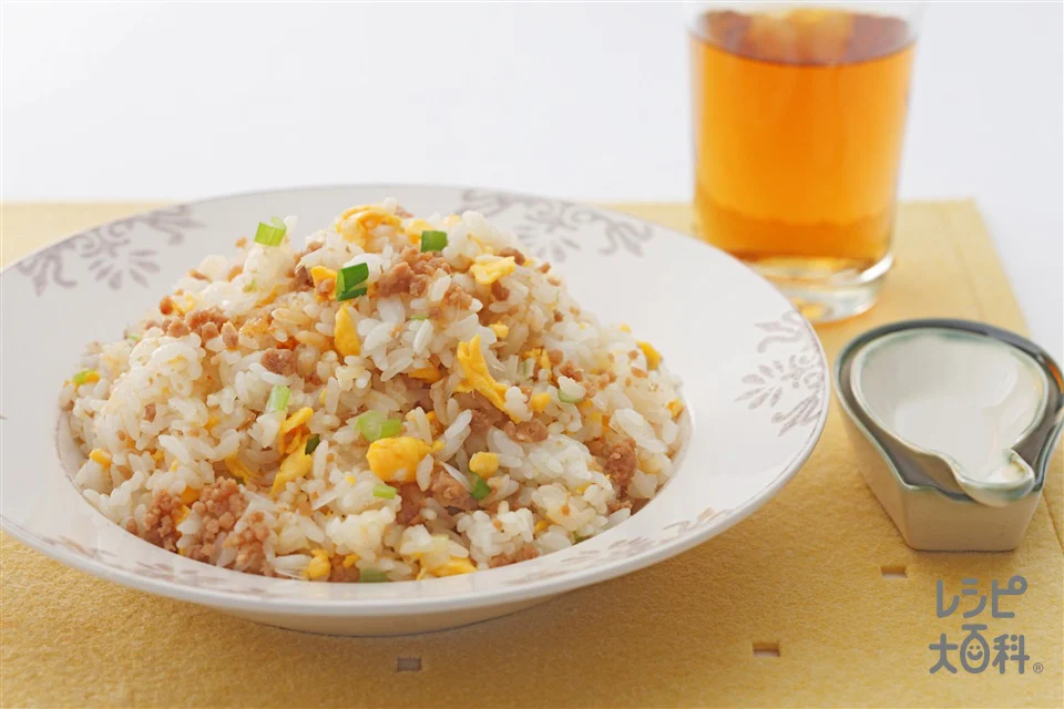 ひき肉チャーハン