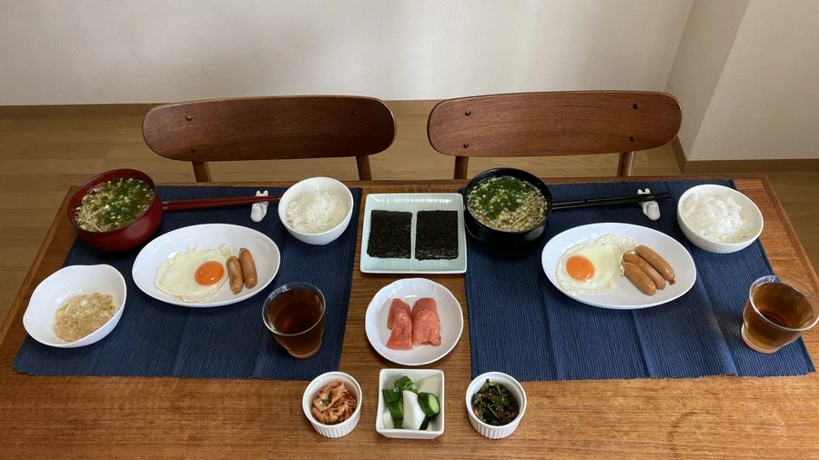 週末のスタートは「いつものごはん」から