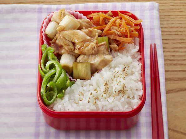 チキンの照り煮弁当
