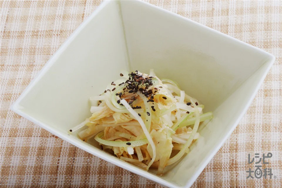 ゆばとシャキシャキ野菜の香りあえ