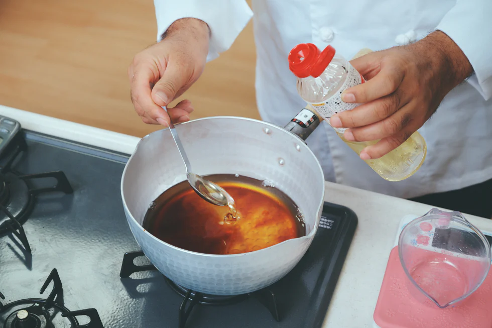 酒は料理酒ではなく、どんなものでもいいので清酒を使うのがオススメ