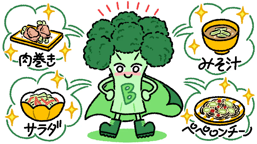 子どももパクパク食べられる?!ブロッコリーの茎を使ったテクニック特集