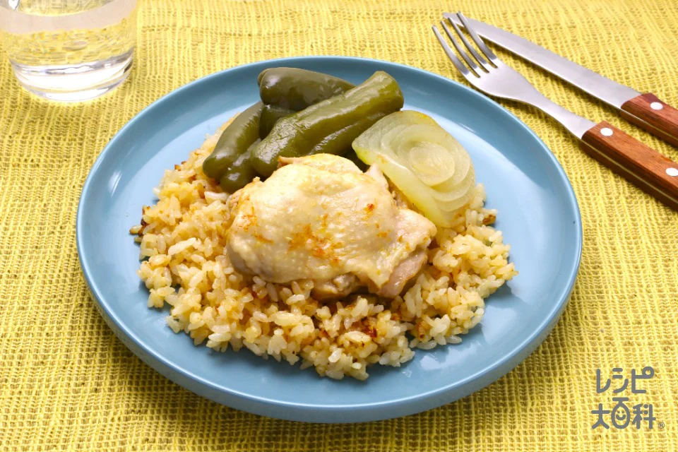 炊飯器で簡単！ごちそうチキンライス