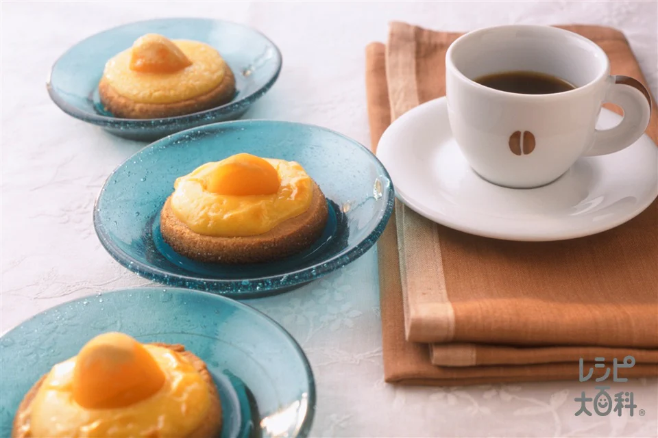 栗のせチーズビスケット