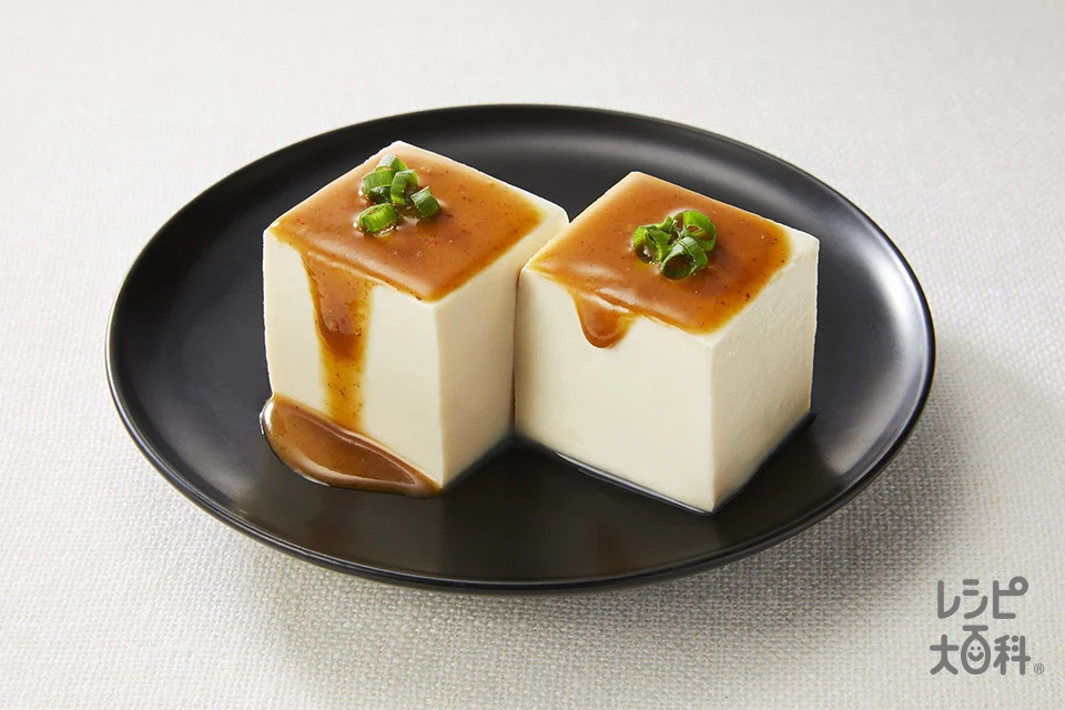 冷奴 棒棒鶏ソースがけ
