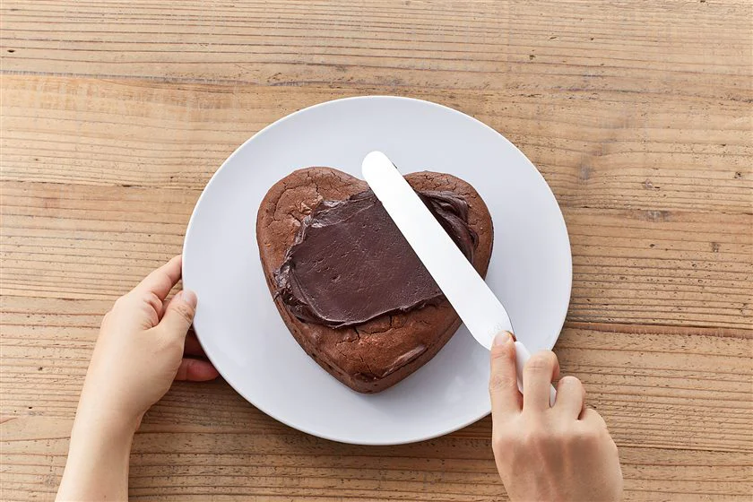 ハートチョコレートケーキのつくり方_8_1