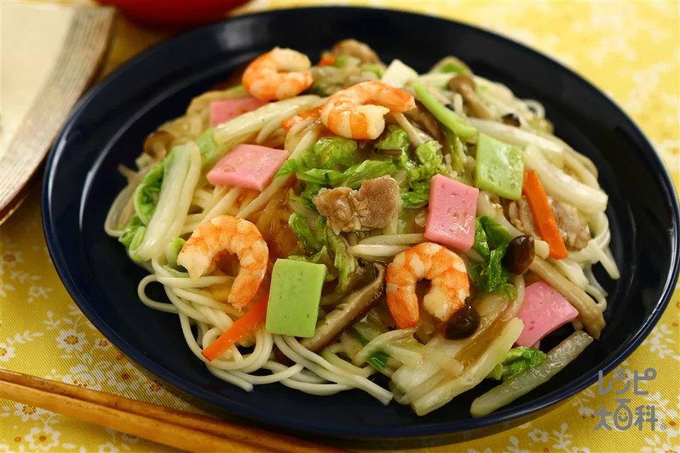 秋野菜五島皿うどん