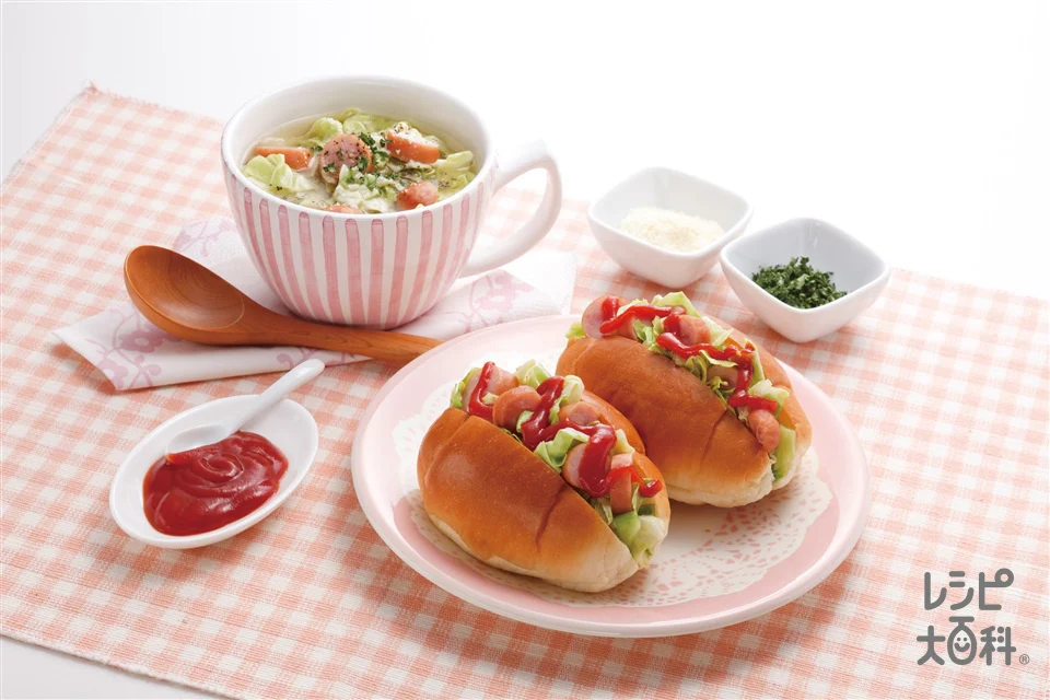 「エコうま」春キャベツとソーセージの使いきり洋定食