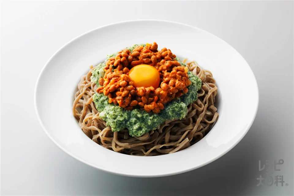 茶とろ納豆そば