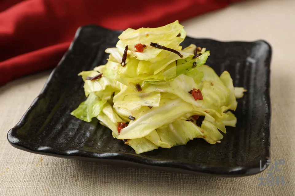 「ほんだし」で！無限キャベツ